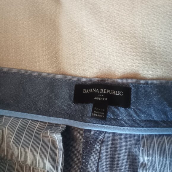 Banana Republic light blue slacks - Picture 3 of 4